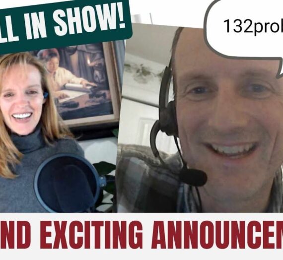 Our First LIVE Call-in Show and New Website!