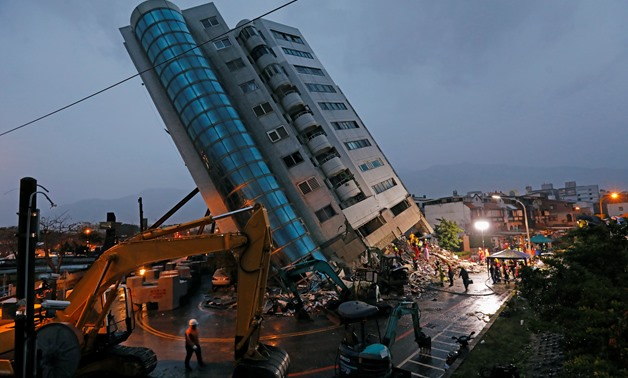 Taiwan Earthquake Destruction
